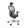 Piqueras y Crespo Chaise de Bureau Jorquera 2D086N1 Gris foncé