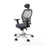 Piqueras y Crespo Chaise de Bureau Jorquera 2D086N1 Gris foncé