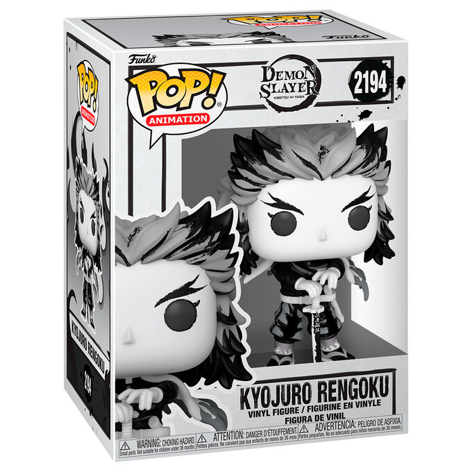 Funko Pop! Demon Slayer: Kimetsu no Yaiba Kyojuro Rengoku (Sumi-Ink)