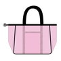 Cerdá Sac de plage premium Hello Kitty 62 x 39 x 20 cm pour enfants 3 ans et plus, rose
