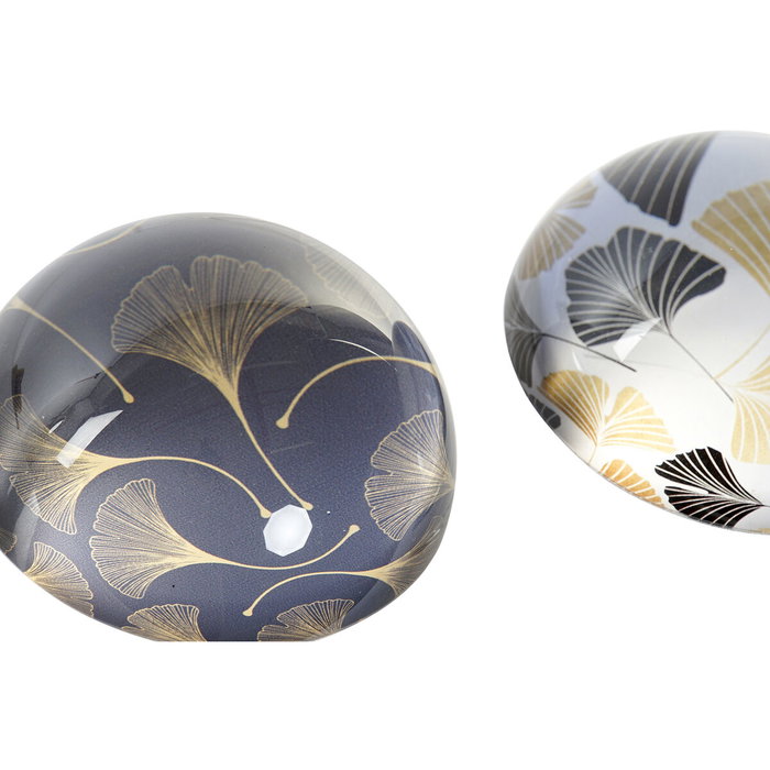 Presse-papiers DKD Home Decor Verre (2 Unités)