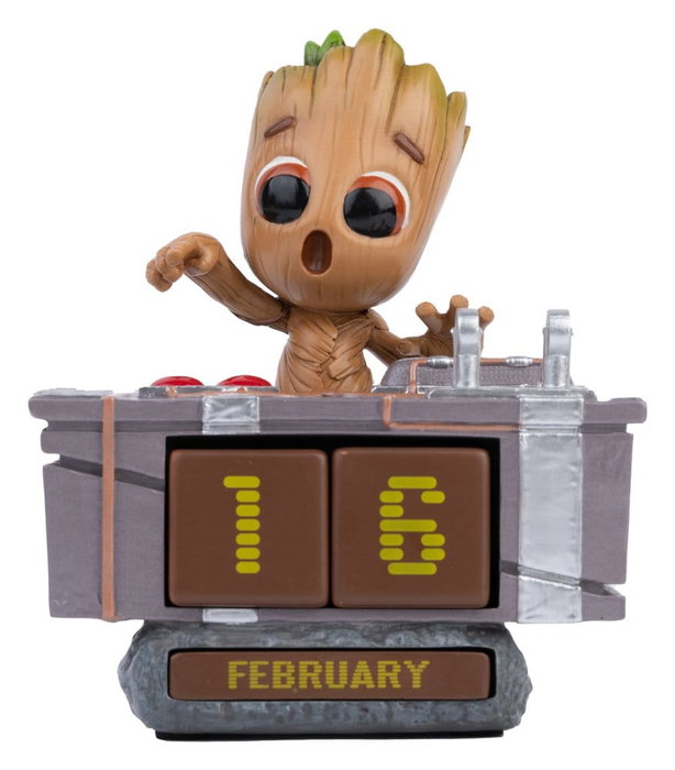 ERIK Calendrier Perpétuel 3D Groot Death Button Marvel ERIK Calendrier Perpétuel 3D Groot Death Button Marvel