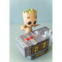 ERIK - Calendrier Perpétuel Décoratif 3D Groot - Gardiens de la Galaxie Marvel - 11.5 cm - Résine Peinte à la Main
