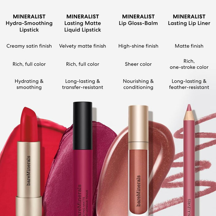 Bare Minerals MINERALIST Baume-gloss à lèvres trust 4 ml