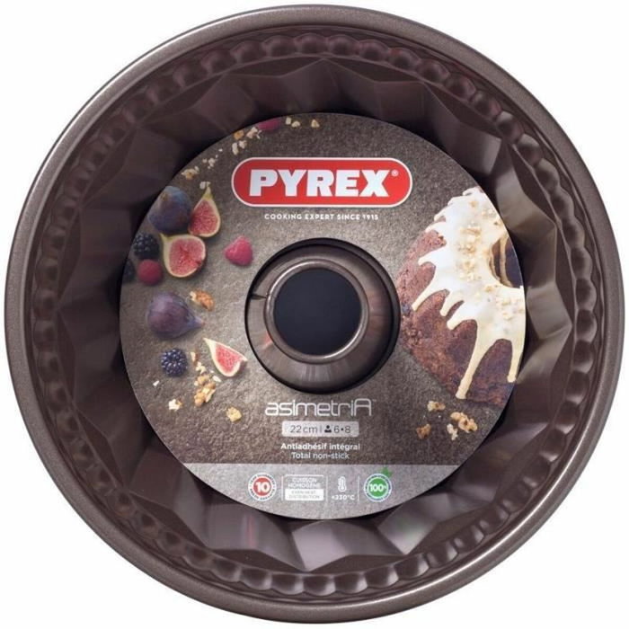Pyrex Moule à kougloff 22 cm Chocolat
