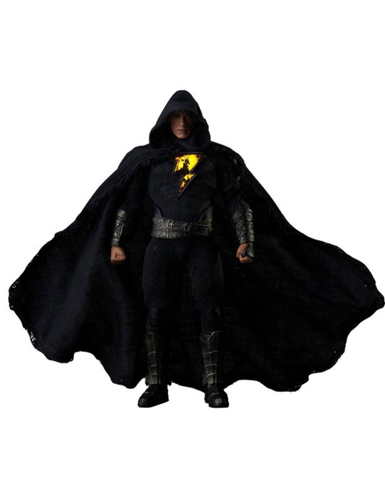 Beast Kingdom Figurine articulée DC Comics Black 18 cm avec éclairage LED et accessoires