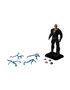 Beast Kingdom Figurine articulée DC Comics Black 18 cm avec éclairage LED et accessoires