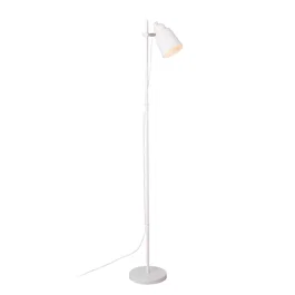 Lampe sur pied SAGA SKD-F1008 en métal, design moderne, compatible ampoule E27