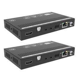 Vivolink Kit d'extension HDBaseT HDMI 2.0 18Gbps avec sortie audio