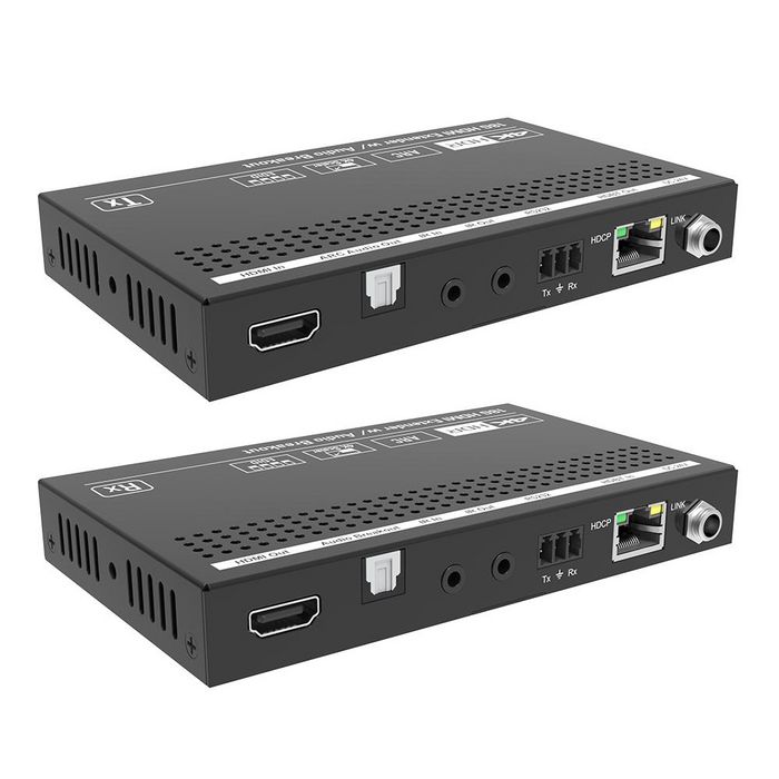 Vivolink Kit d'extension HDBaseT HDMI 2.0 18Gbps avec sortie audio Vivolink Kit d'extension HDBaseT HDMI 2.0 18Gbps avec sortie audio