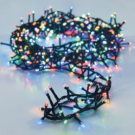 Guirlande LED multifonction type espinette multicolore 560 LED 14 m