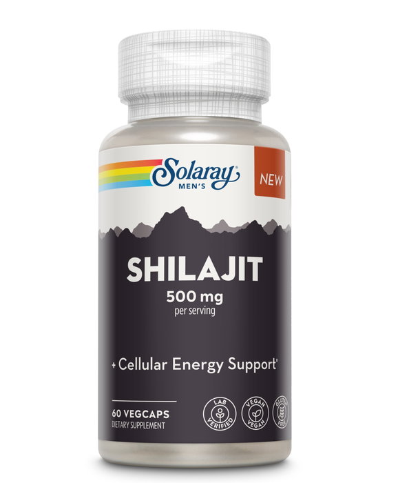 SOLARAY Super Shilajit 500 mg - 60 Gélules Végétales SOLARAY Super Shilajit 500 mg - 60 Gélules Végétales