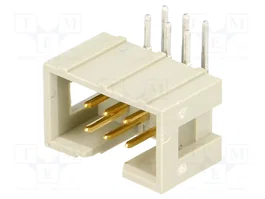 HARTING Connecteur IDC mâle 6 broches 2,54mm angle 90° THT