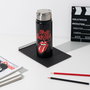 ERIK Gourde isotherme en acier inoxidable 500ml avec motif The Rolling Stones et bouchon étanche à anse