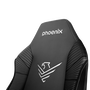 Phoenix technologies Silla Gaming Monarch Cuero Talla R - Fauteuil Gaming Premium Cuir, Ergonomique, Réglable 165°, Repose-bras 4D