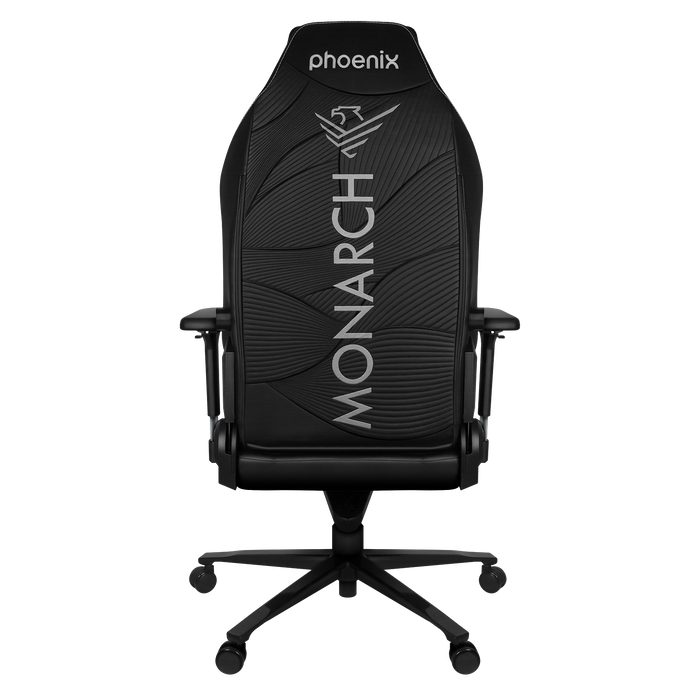 Phoenix technologies Silla Gaming Monarch Cuero Talla R - Fauteuil Gaming Premium Cuir, Ergonomique, Réglable 165°, Repose-bras 4D