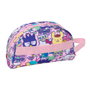 SAFTA Nécessaire Hello Kitty & Friends adaptable aux chariots à sacs, 26x16x9 cm, poche intérieure avec fermeture à glissière, anse latérale