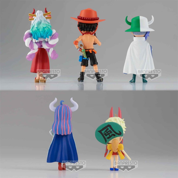 Figurine Banpresto One Piece World Collectable Wanokuni Onigashima 2 Unités Aléatoires PVC 7 cm Figurine Banpresto One Piece World Collectable Wanokuni Onigashima 2 Unités Aléatoires PVC 7 cm