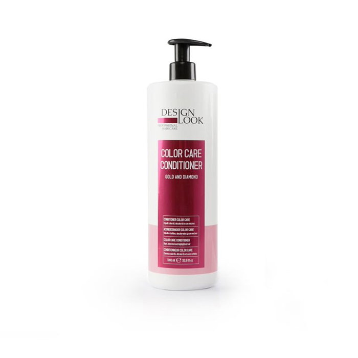 Design Look Acondicionador Pro-Color Oro y Diamante Color Care 1000ml Design Look Acondicionador Pro-Color Oro y Diamante Color Care 1000ml