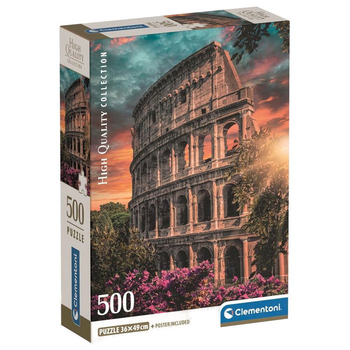 CLEMENTONI Puzzle Flavian Amphitheatre High Quality 500pzs CLEMENTONI Puzzle Flavian Amphitheatre High Quality 500pzs