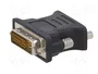 GEMBIRD Adaptateur DVI-I (24+5) vers D-Sub 15pin HD, noir
