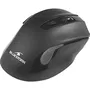 Bluestork OFFICE 75 OFF75 - Souris sans fil ergonomique Noir, connexion Bluetooth ou 2.4 GHz via nano récepteur, plug-and-play