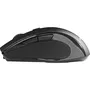 Bluestork OFFICE 75 OFF75 - Souris sans fil ergonomique Noir, connexion Bluetooth ou 2.4 GHz via nano récepteur, plug-and-play