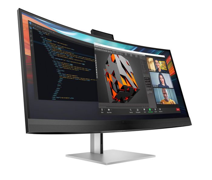 HP Écran de conférence 5K2K Série 7 Pro 39,7 pouces 740pm Argent/Noir