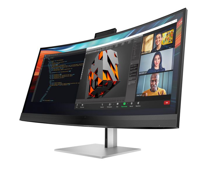 HP Écran de conférence 5K2K Série 7 Pro 39,7 pouces 740pm Argent/Noir