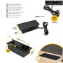 Emuca Multiconnecteur Atom 26 Lite Noir (225x111mm)