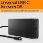 HP Concentrateur USB-C Universel 7 Ports avec 2 Sorties 4K HDMI/DisplayPort et Charge Rapide 100W pour PC Portable