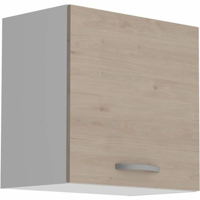 Oslo Meuble haut 1 porte - Chêne Jackson - 60 x 36 x 58 cm Oslo Meuble haut 1 porte - Chêne Jackson - 60 x 36 x 58 cm