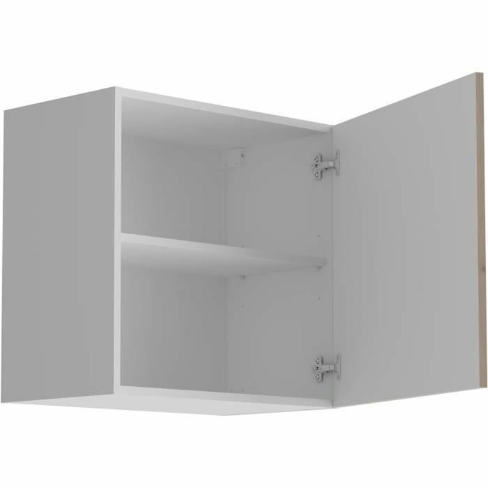 Oslo Meuble haut 1 porte - Chêne Jackson - 60 x 36 x 58 cm Oslo Meuble haut 1 porte - Chêne Jackson - 60 x 36 x 58 cm
