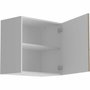 Oslo Meuble haut 1 porte - Chêne Jackson - 60 x 36 x 58 cm