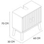 Home Deco Factory Meuble Lavabo Klaus 60x30 H.70