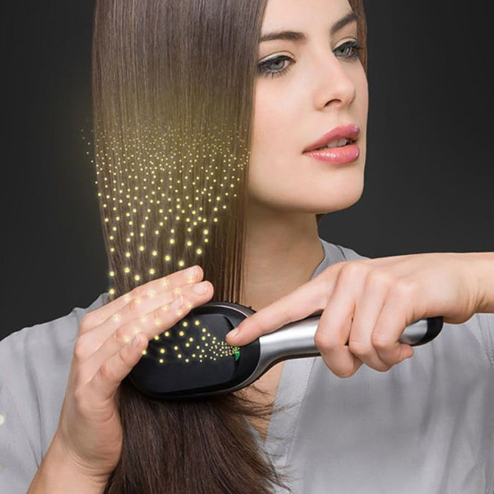 Brosse de Lissage Braun Satin Hair 7 br710e Noir Ionique Brosse de Lissage Braun Satin Hair 7 br710e Noir Ionique