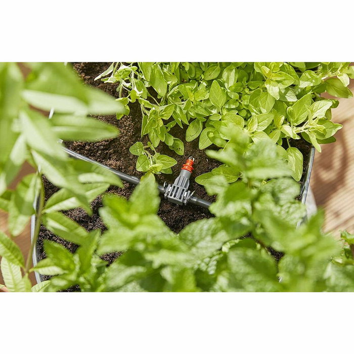 Gardena Kit d'Arrosage Automatique pour Balcon et Terrasse 1407-20 avec Pompe 14V et 10m de Tuyau Gardena Kit d'Arrosage Automatique pour Balcon et Terrasse 1407-20 avec Pompe 14V et 10m de Tuyau