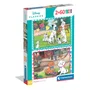 Clementoni - Coffret 2 Puzzles 60 Pièces - Disney Classic - 2 Puzzles sur le thème des Héros Disney - 27 x 18 cm