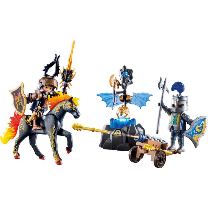 Playmobil Garde Blindée avec Chevalier et Canon - Jeu de Chevaliers Playmobil Garde Blindée avec Chevalier et Canon - Jeu de Chevaliers