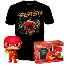 FUNKO Set Figurine POP & Tee DC Comics The Flash (XL)