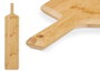 KINVARA Planche à apéritif en bambu avec manche, lot de 6