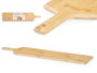 KINVARA Planche à apéritif en bambu avec manche, lot de 6