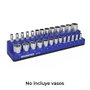 Workpro Boîte à outils magnétique en métal Bleu
