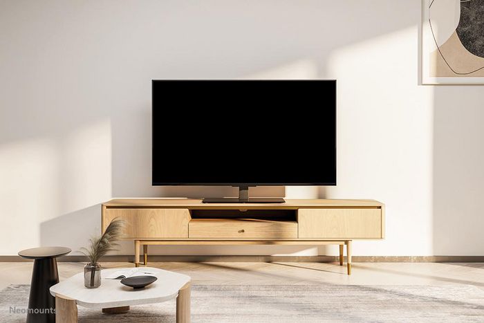 Neomounts DS45-430BL16 - Support de bureau pour TV et écrans 37 à 70 pouces, pivotant, capacité 40 kg, noir