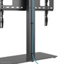 Neomounts DS45-430BL16 - Support de bureau pour TV et écrans 37 à 70 pouces, pivotant, capacité 40 kg, noir