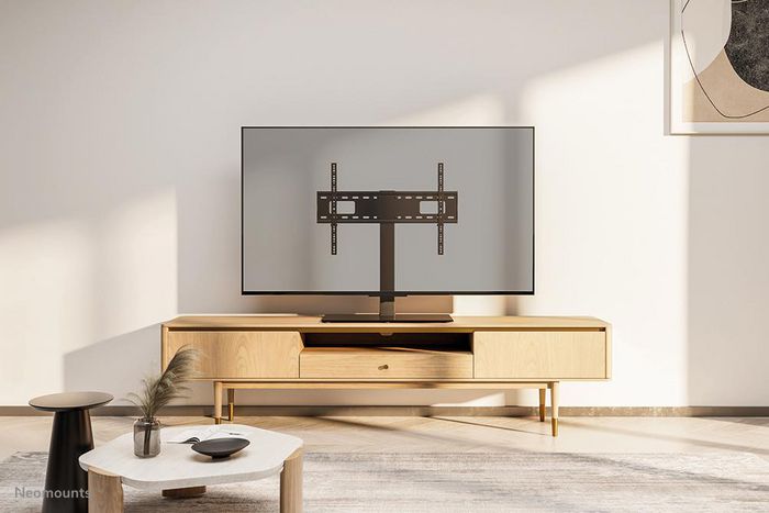 Neomounts DS45-430BL16 - Support de bureau pour TV et écrans 37 à 70 pouces, pivotant, capacité 40 kg, noir