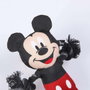 Cerdá Mickey Corde dentaire pour chien, jouet à mâcher en forme de corde - Noir - 15 x 6 x 28 cm