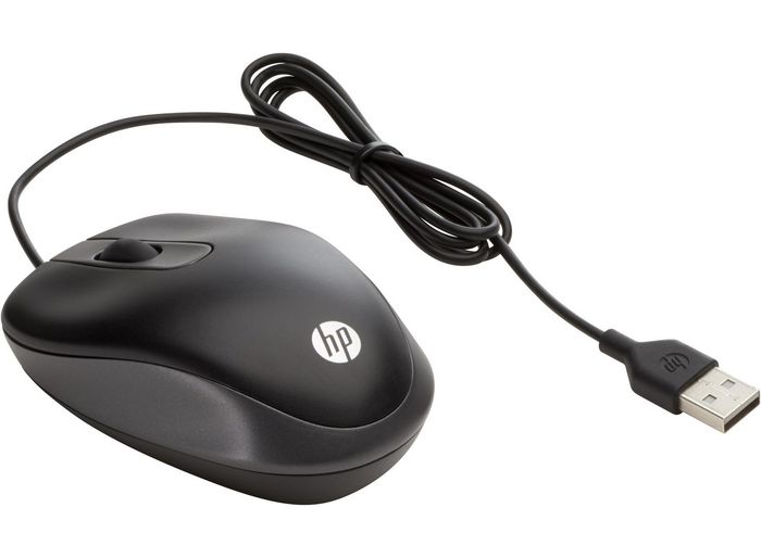 HP Souris de voyage USB légère et ultra-compacte HP Souris de voyage USB légère et ultra-compacte