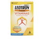 Leotron Vitamines 30 comprimés - Supplément Nutritionnel avec Gelée Royale, Coenzyme Q10, 12 Vitamines et 11 Minéraux pour l'Énergie et Contre la Fatigue