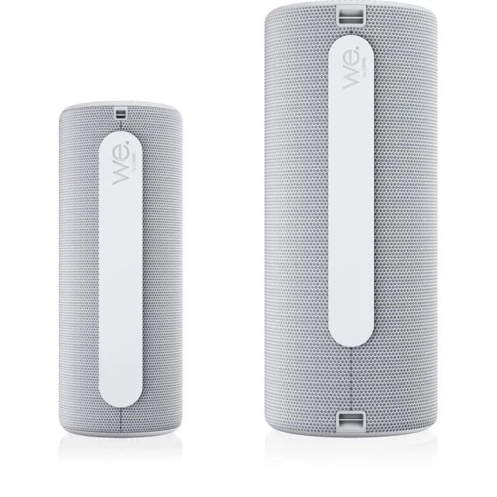 Loewe We. HEAR 2 Cool Grey - Enceinte portable Bluetooth puissante 60W (2x15W RMS), étanche IPX6, autonomie 17h - Gris frais